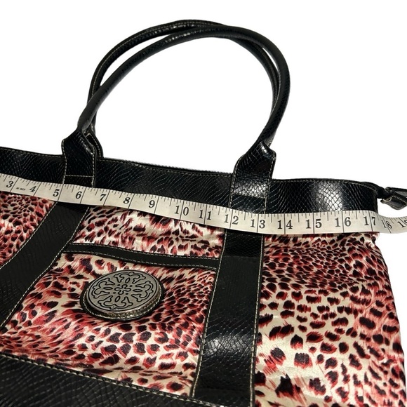 Trveviso Large Leopard Print Tote Bag - Picture 12 of 16